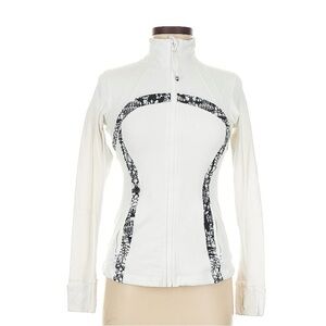 Lululemon Athletica White and Black Jacket